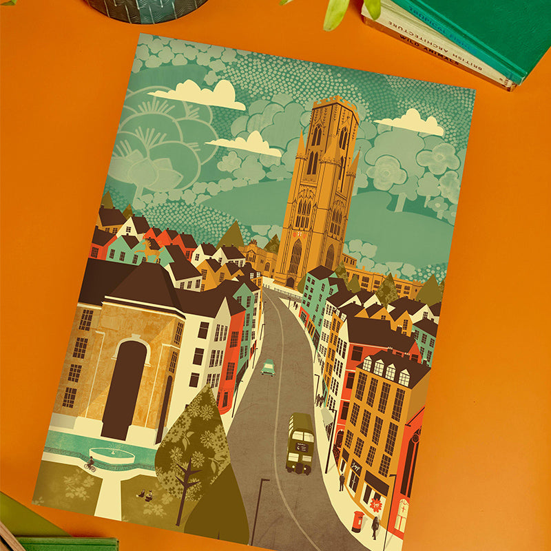 Bristol Park Street A4 | A3 | A2 Print
