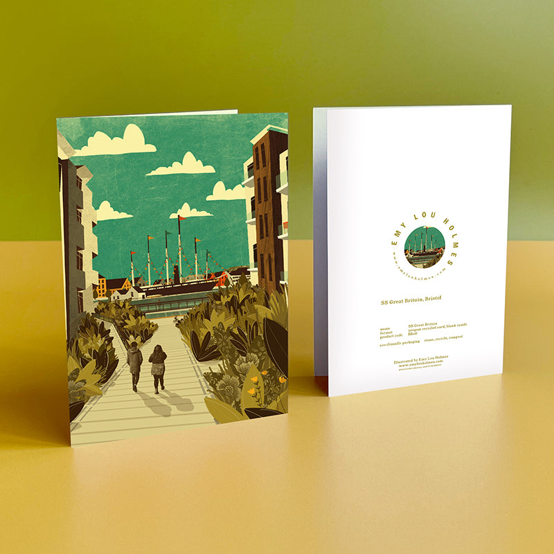 Bristol SS Great Britain Card