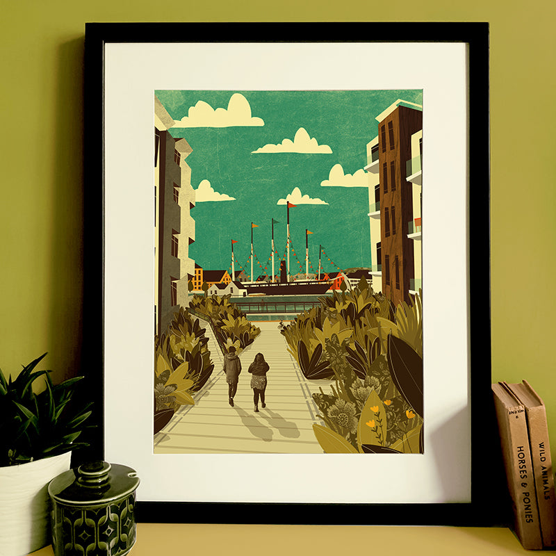 Bristol SS Great Britain A3 | A2 Print
