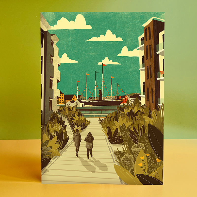 Bristol SS Great Britain A3 | A2 Print