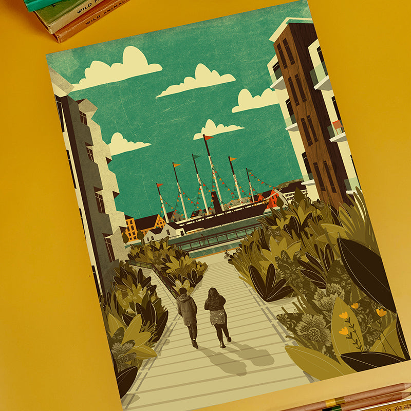 Bristol SS Great Britain A3 | A2 Print