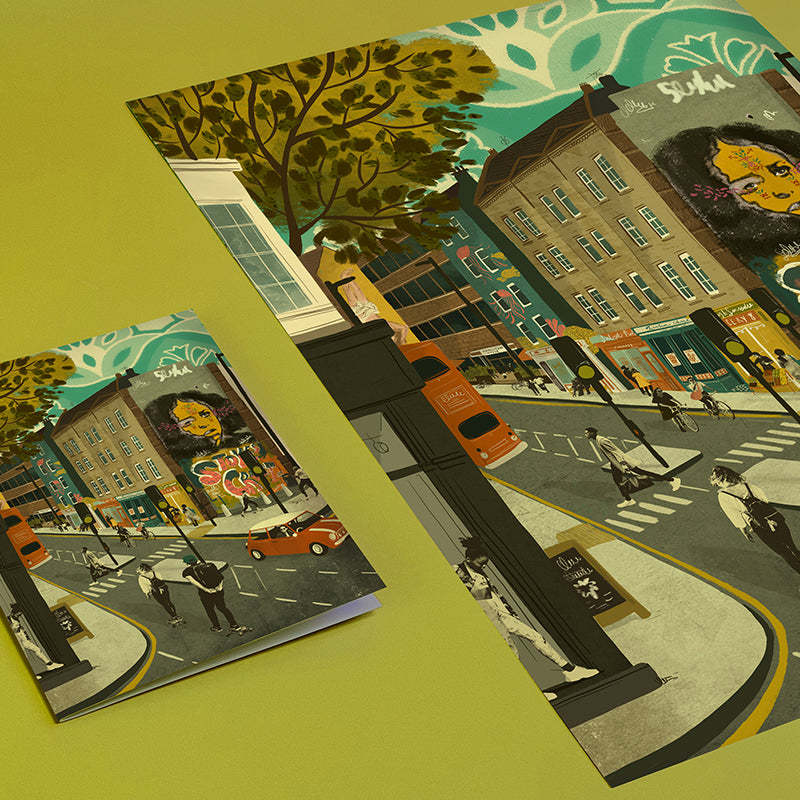 Bristol Stokes Croft A3 Print