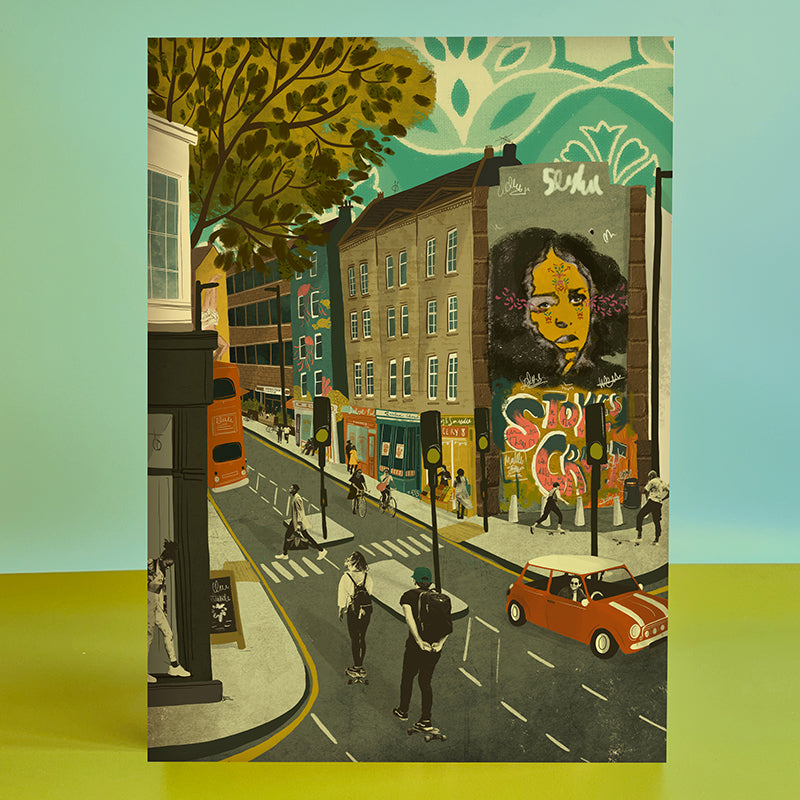 Bristol Stokes Croft A3 Print