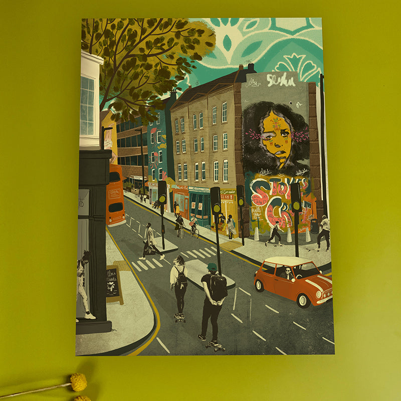 Bristol Stokes Croft A3 Print