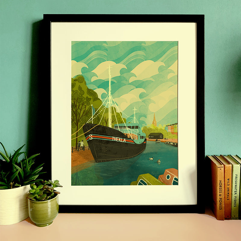 Bristol Thekla A3 Print