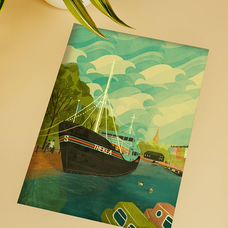 Bristol Thekla A3 Print