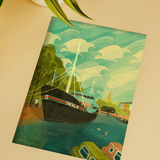 Bristol Thekla A3 Print