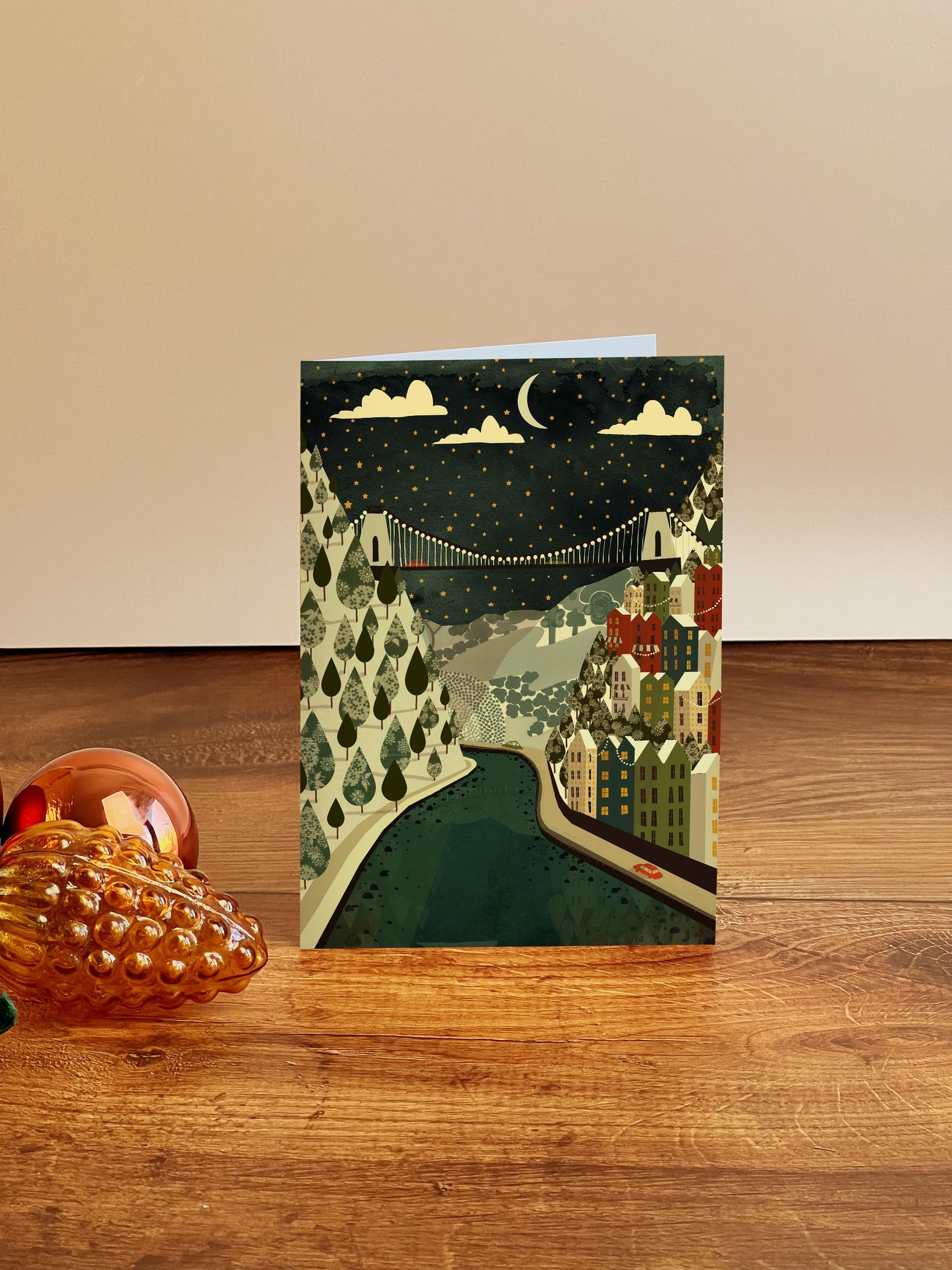 Bristol Christmas Card Set of 8 | Clifton Suspension Bridge | Park Street