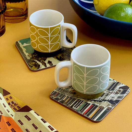 Bristol Green Coaster Set