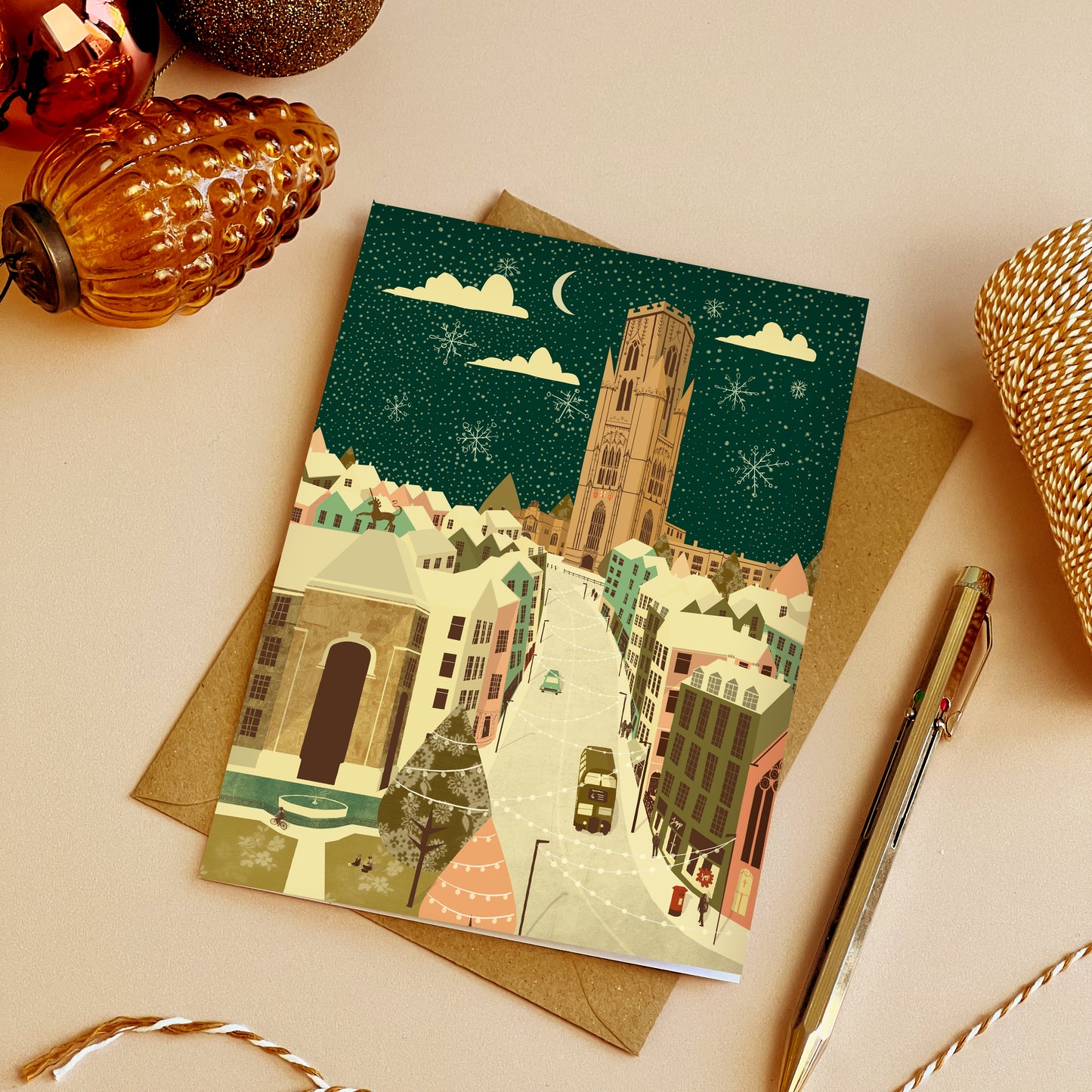 Bristol Park Street Christmas Card