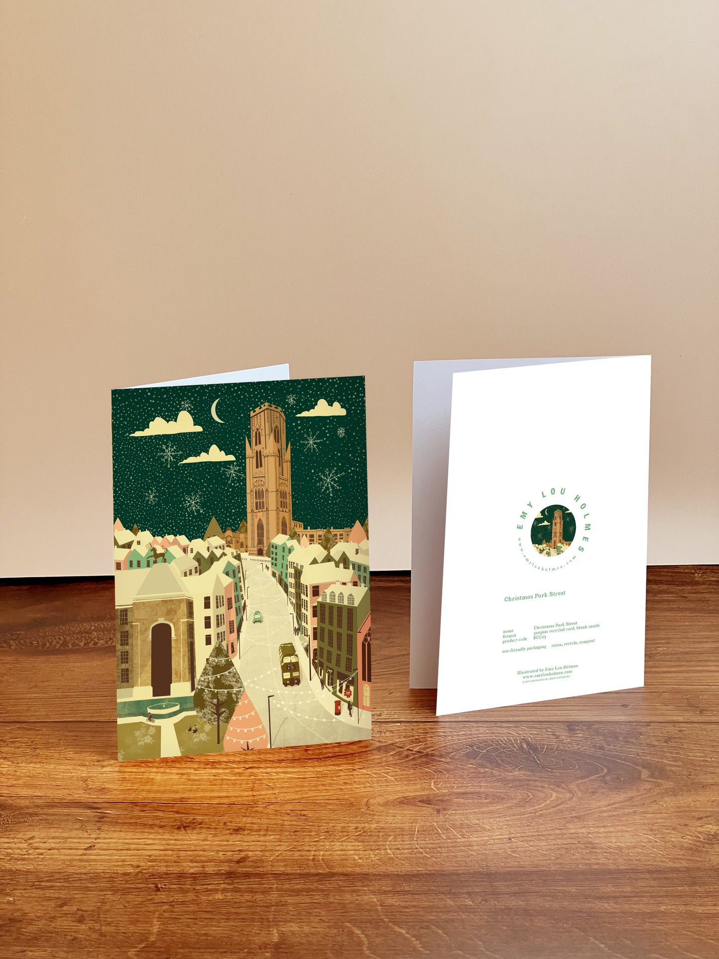 Bristol Park Street Christmas Card