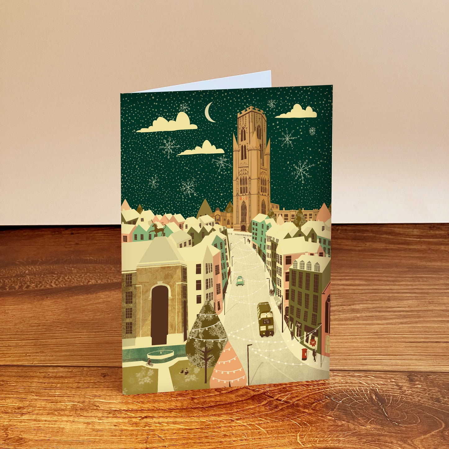 Bristol Park Street Christmas Card