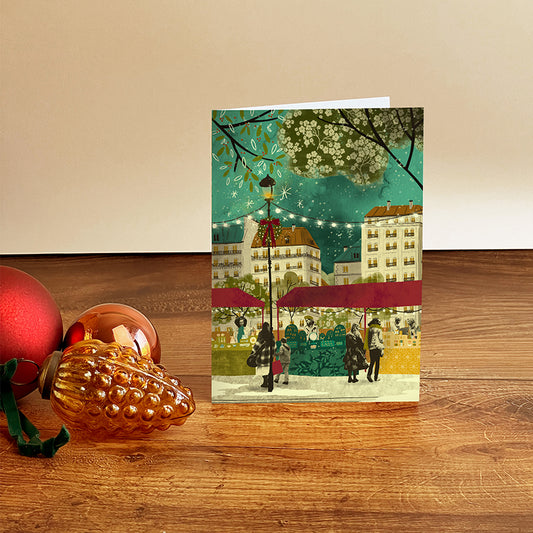 Christmas Market Card