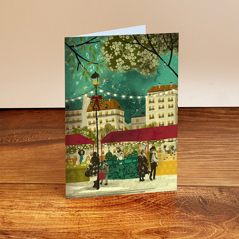 Christmas Market Card