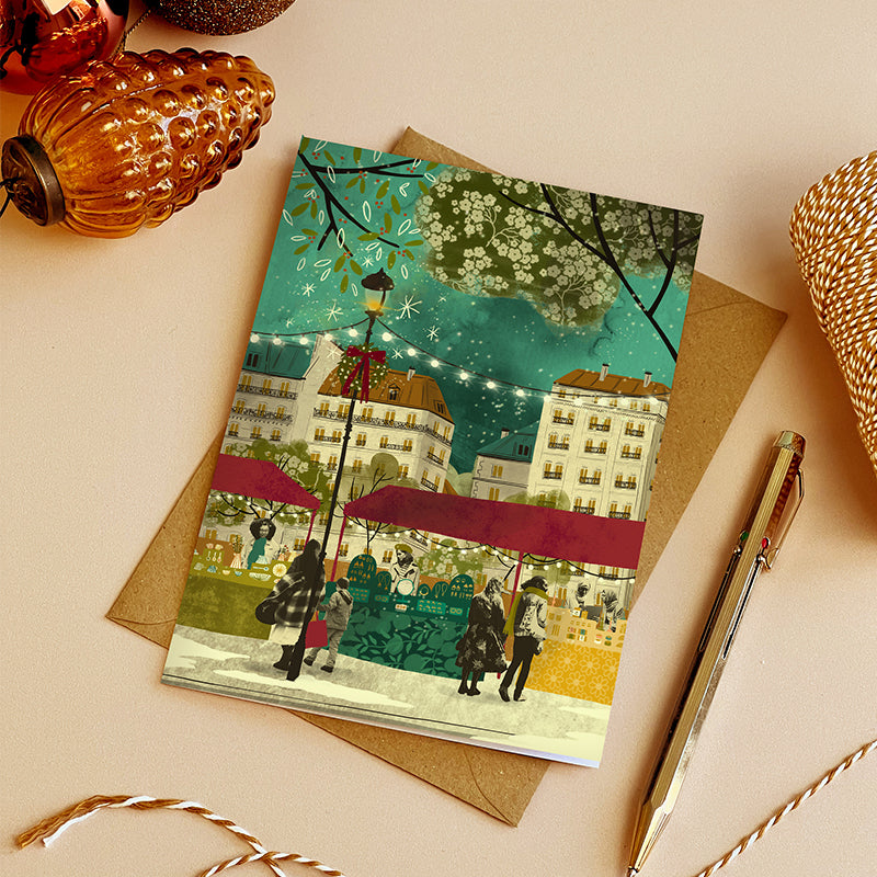 Christmas Market Card