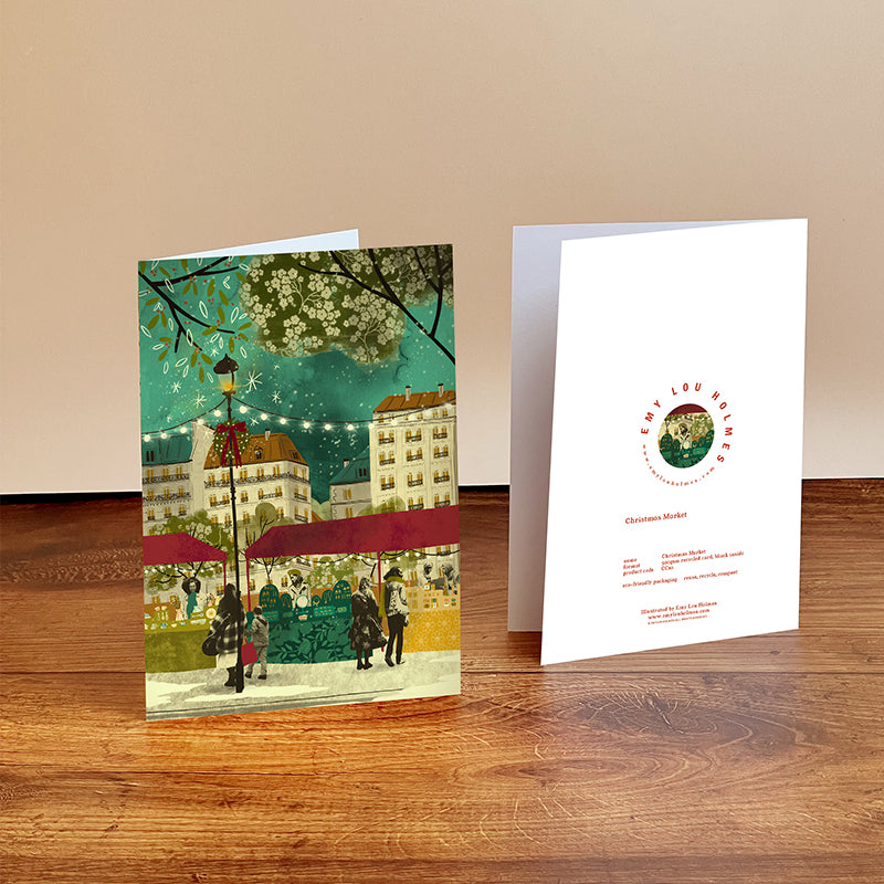 Christmas Market Card