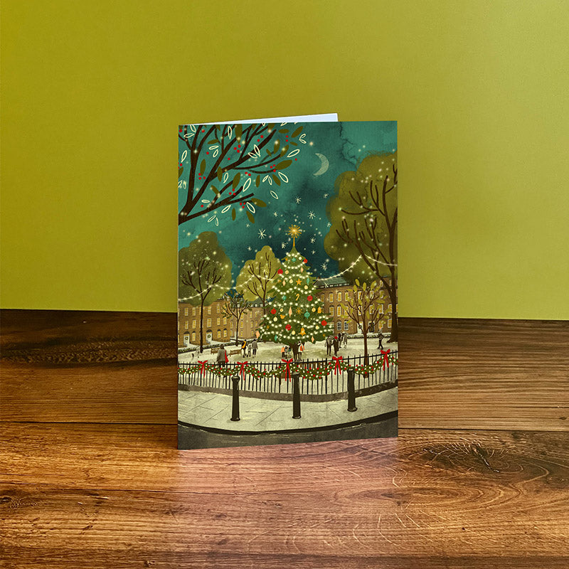 Christmas Tree Square Card