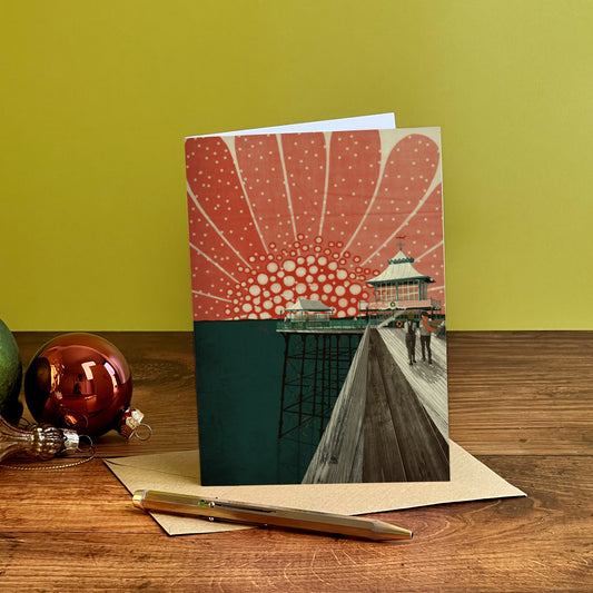 Clevedon Pier Christmas Card