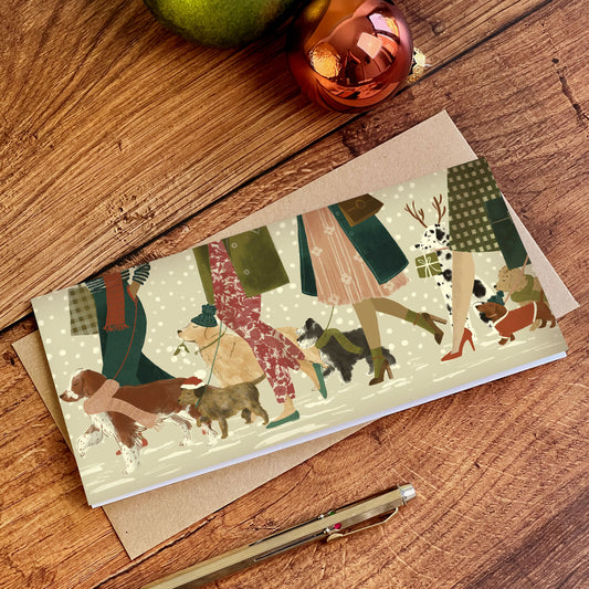 Dogs Christmas Card