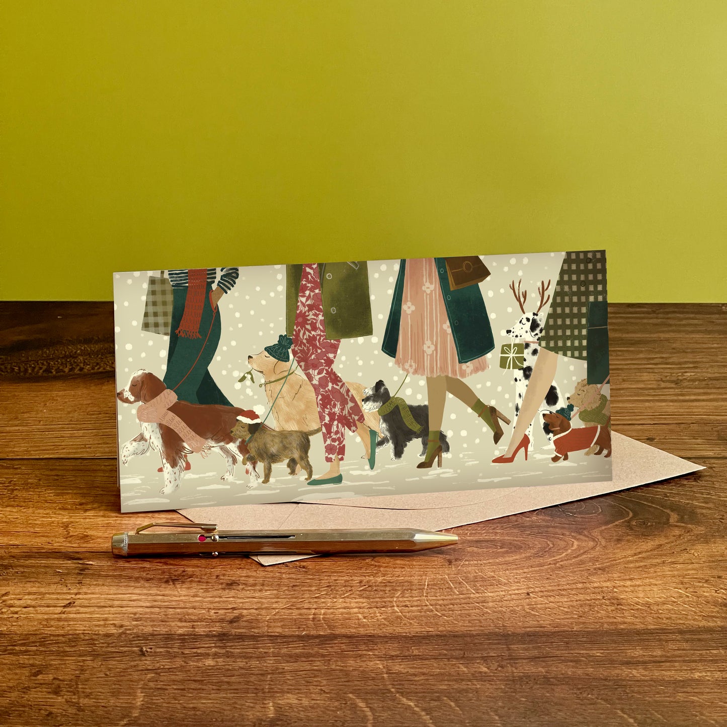 Dogs Christmas Card
