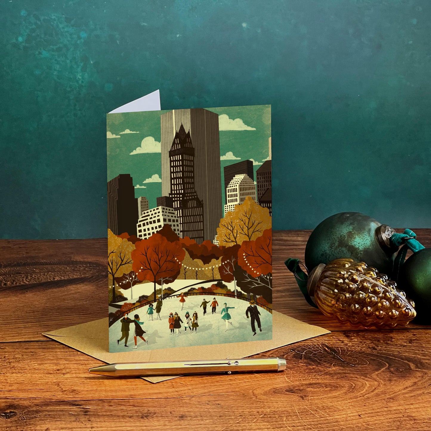 New York Central Park Card