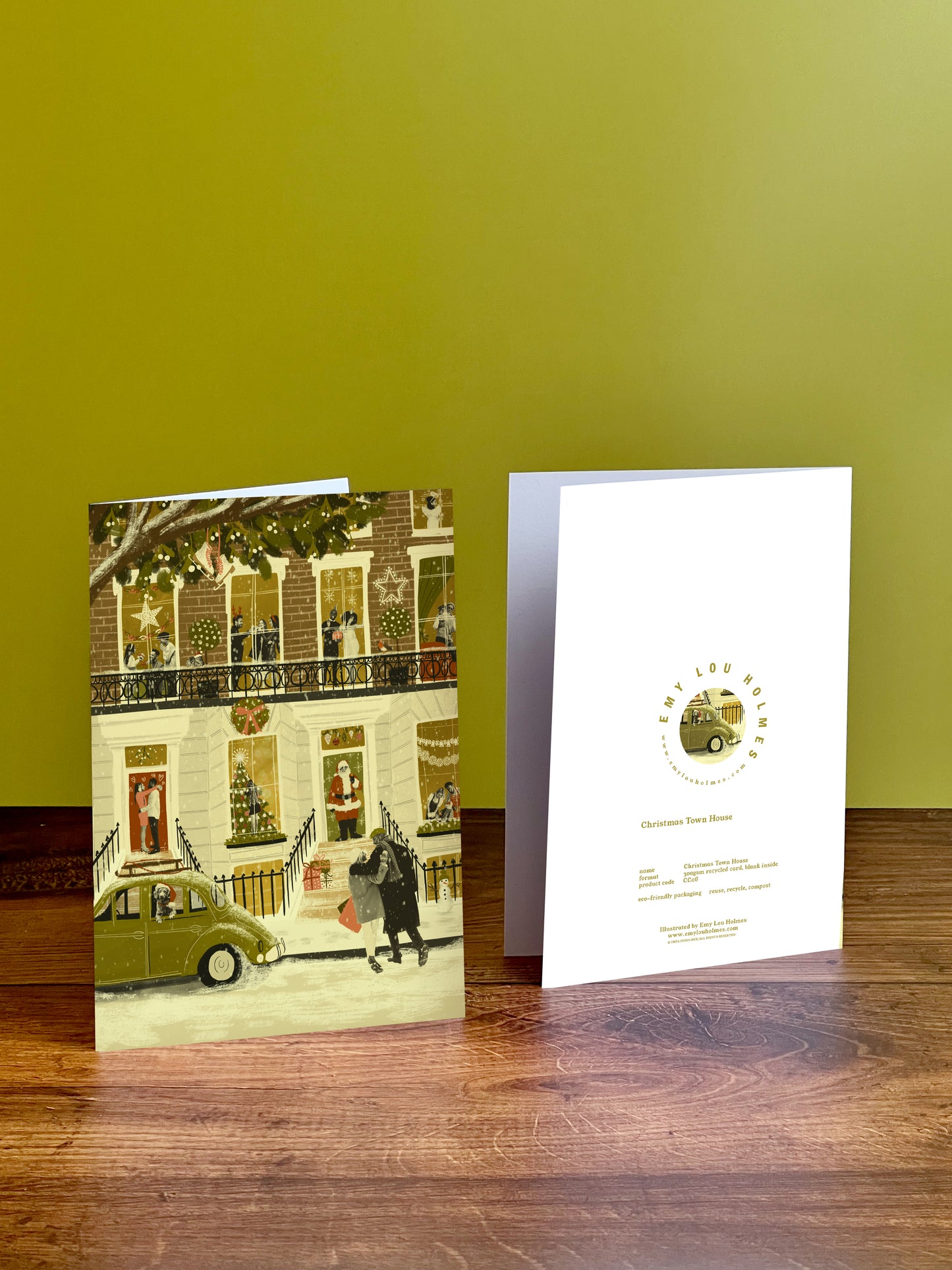 Town House Christmas Card