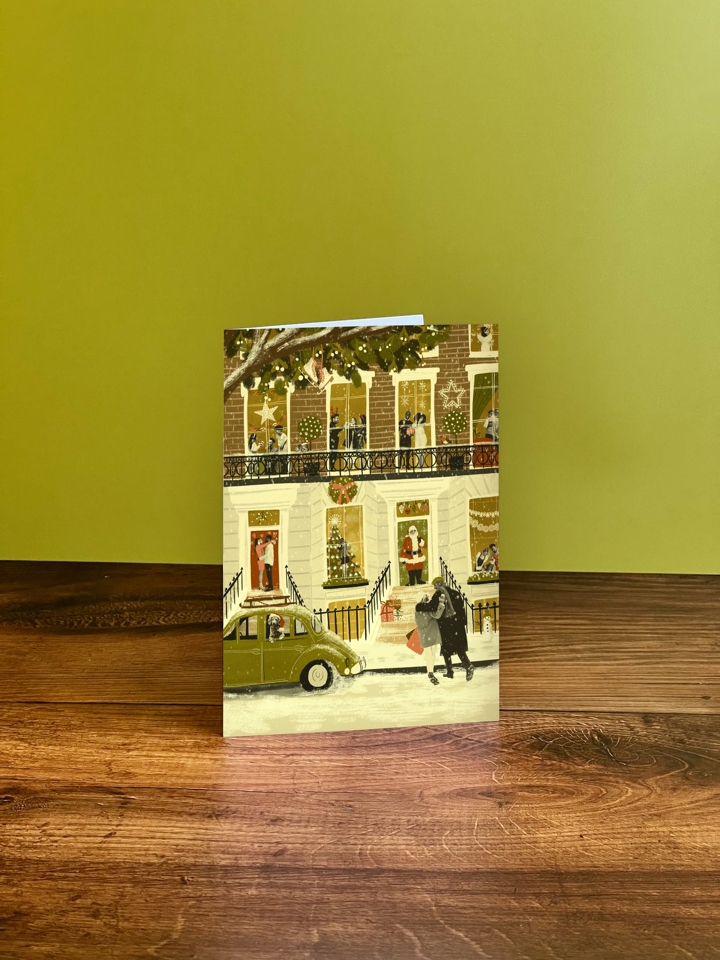 Town House Christmas Card