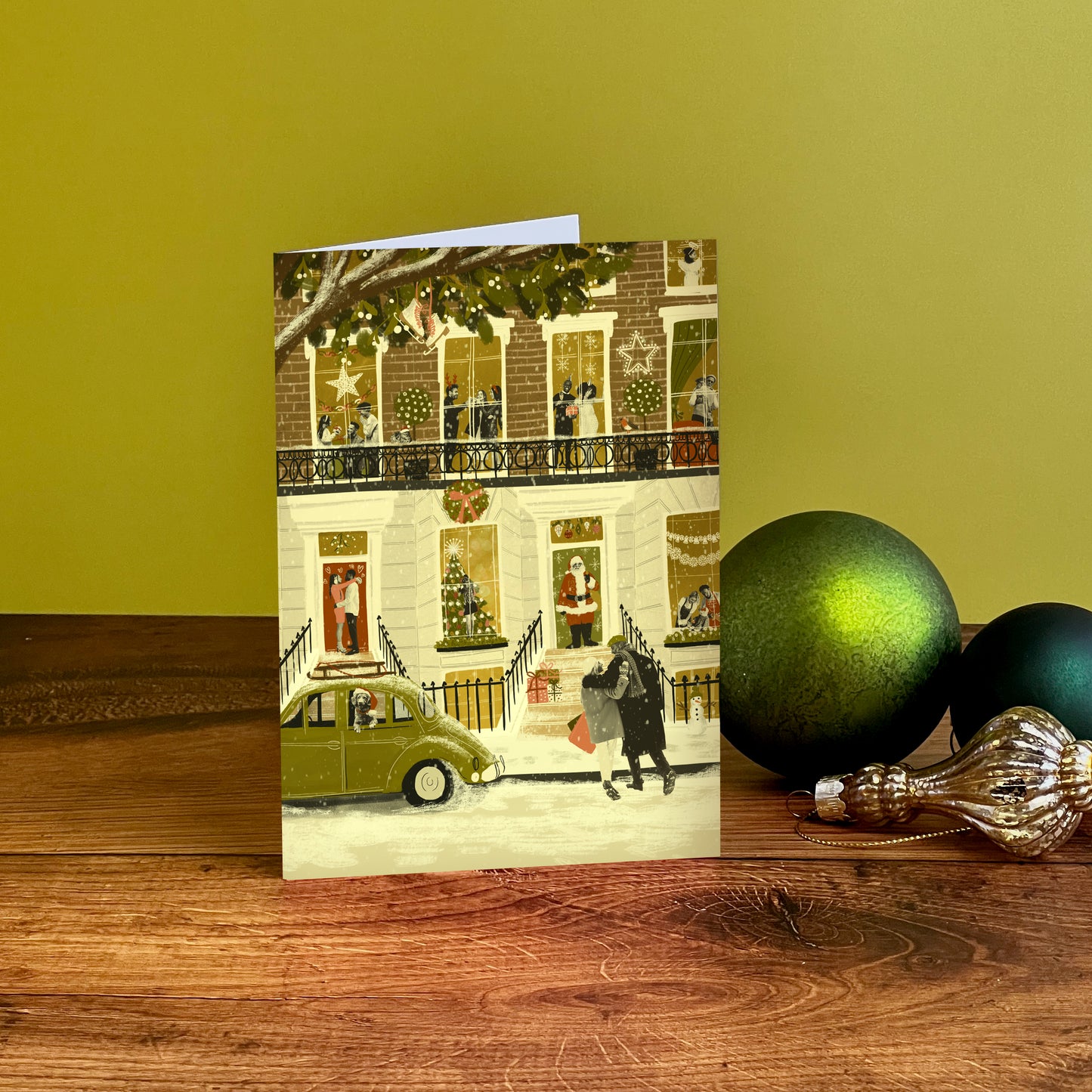 Town House Christmas Card