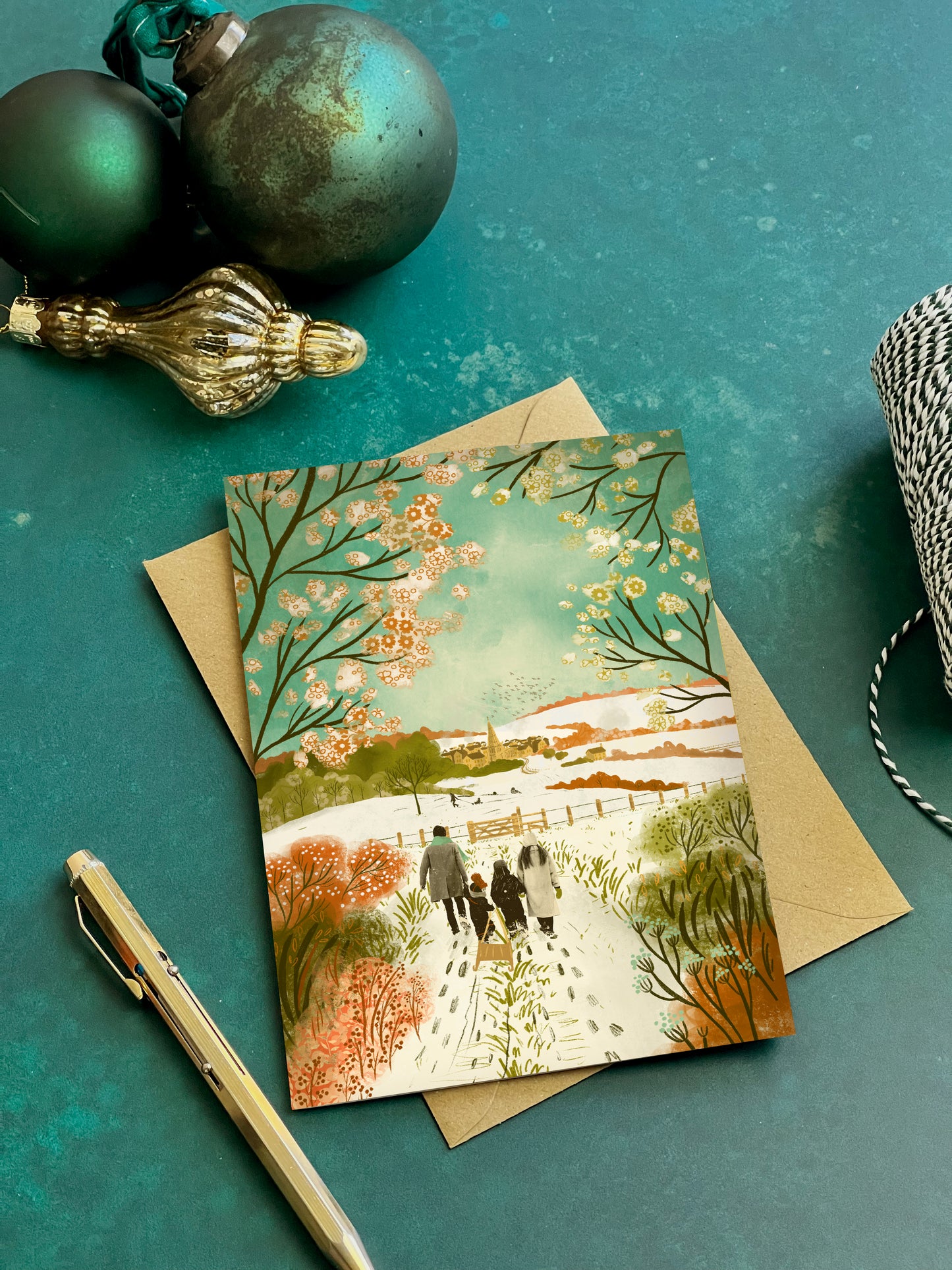 Christmas Walk Card