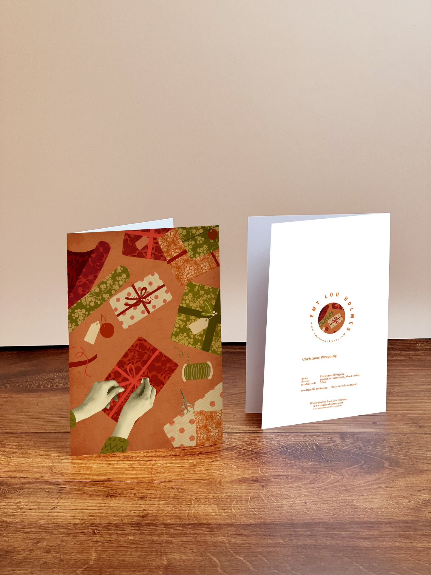 Christmas Wrapping Card