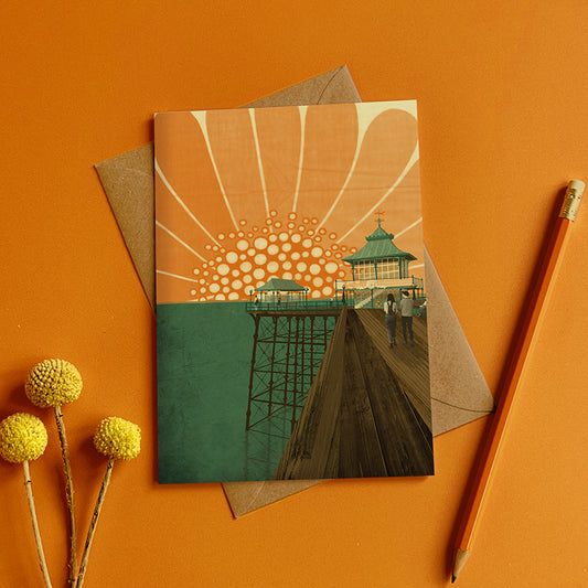 Clevedon Pier Card
