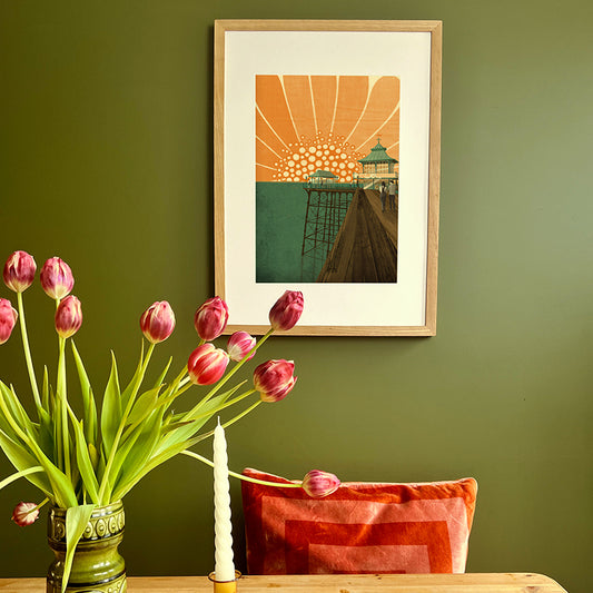Clevedon Pier A4 | A3 Print