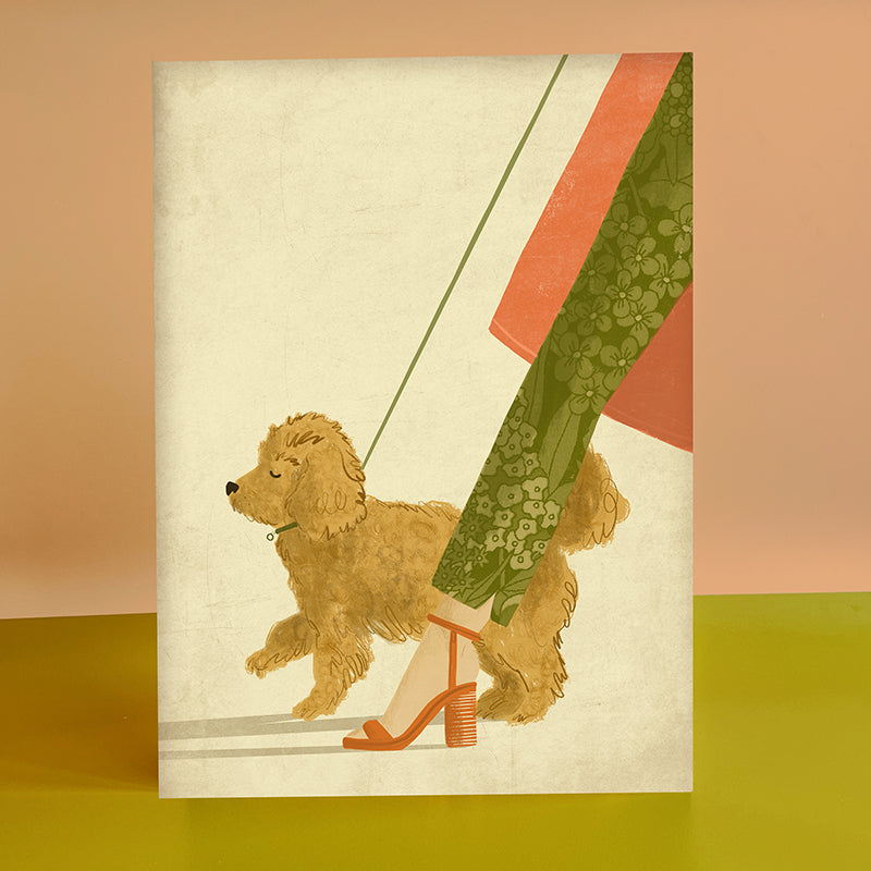 Cockapoo Dog A3 Print