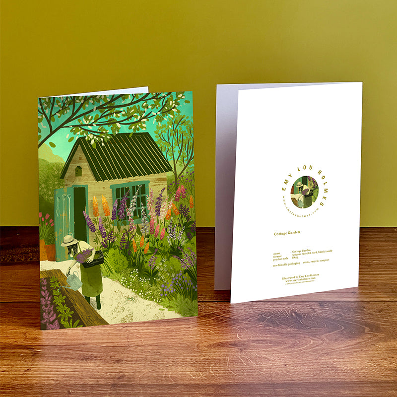 Cottage Garden Card