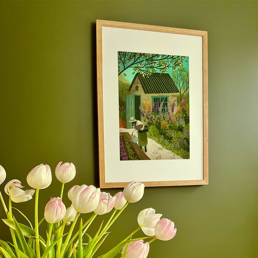 Cottage Garden A3 Print
