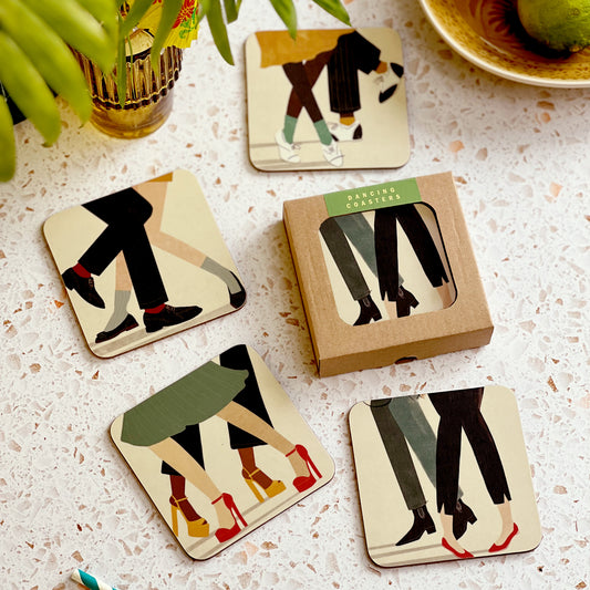 Dancing Legs Coaster Set