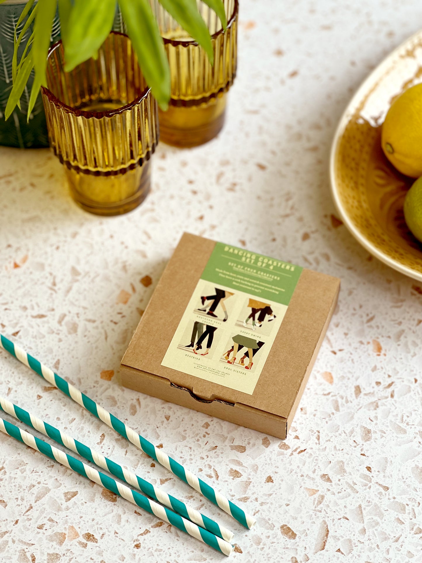Dancing Legs Coaster Set