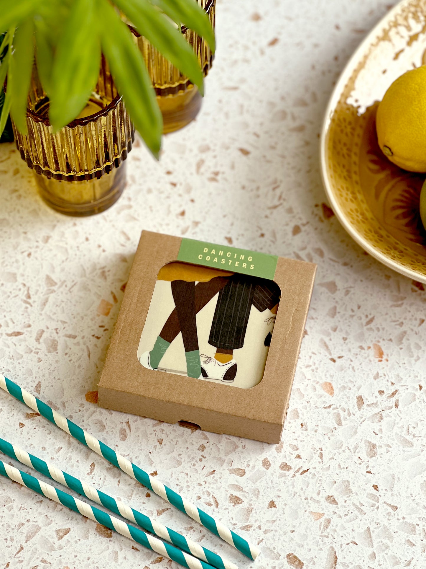 Dancing Legs Coaster Set