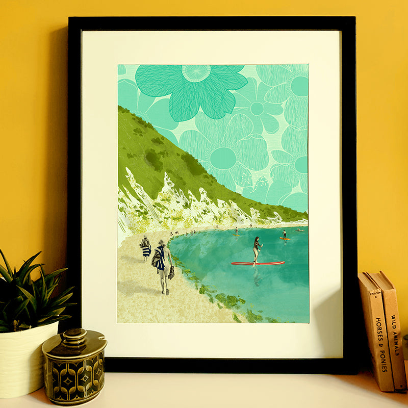 Dorset Lulworth Cove A3 Print
