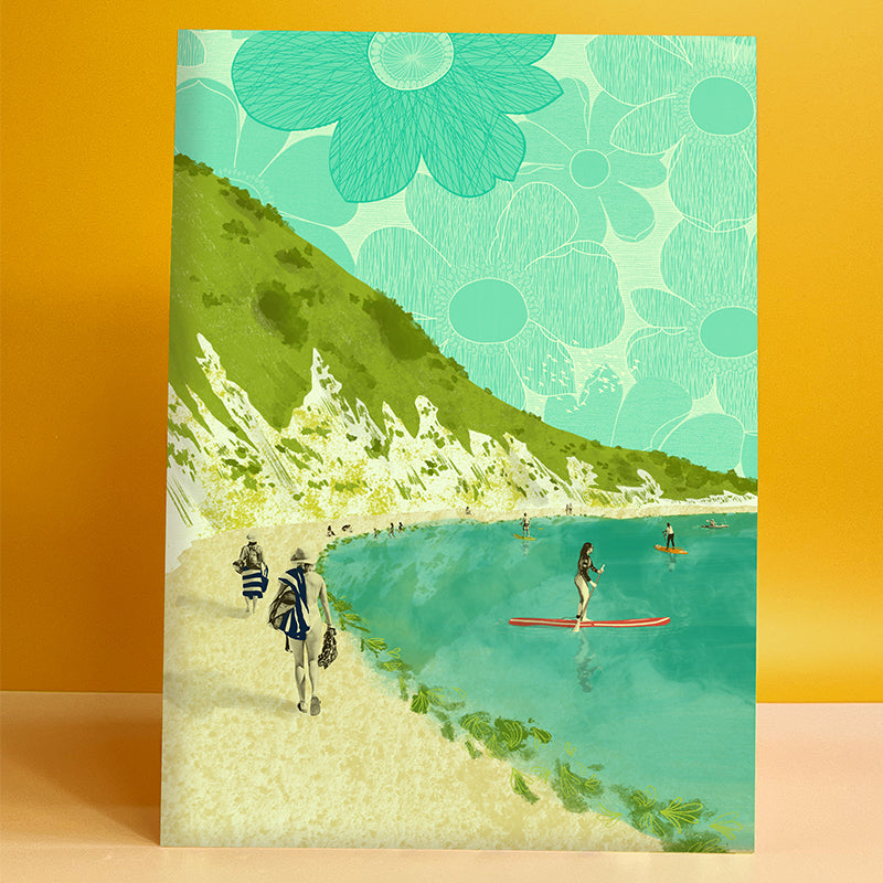 Dorset Lulworth Cove A3 Print