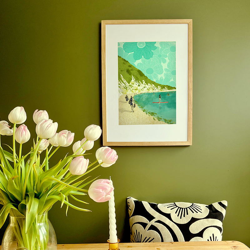 Dorset Lulworth Cove A3 Print