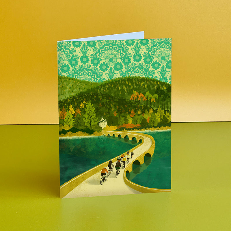 Elan Valley Cycling Card