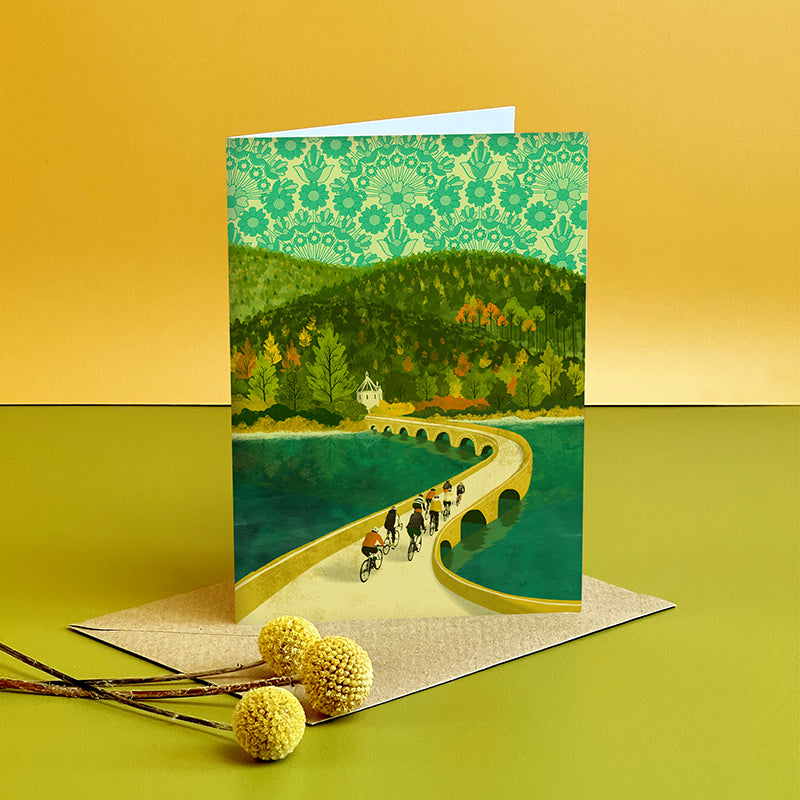 Elan Valley Cycling Card