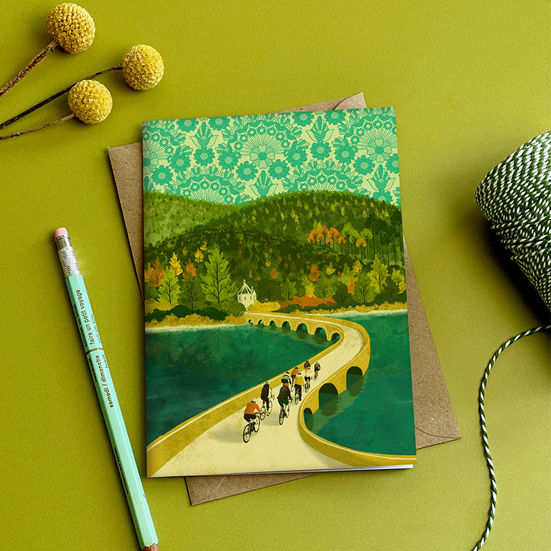 Elan Valley Cycling Card