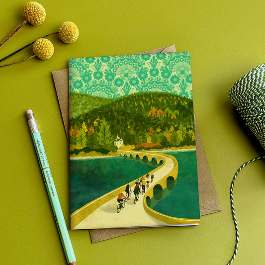 Elan Valley Cycling Card