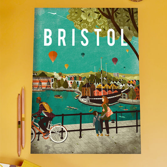 Bristol 'Everything Bristol' A3 Print