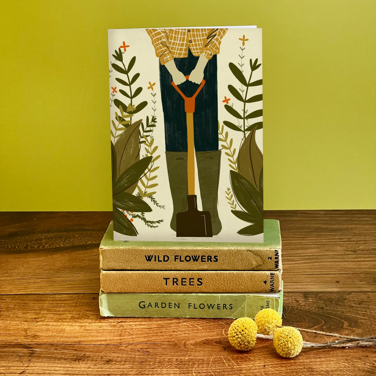 Gardener Man Card