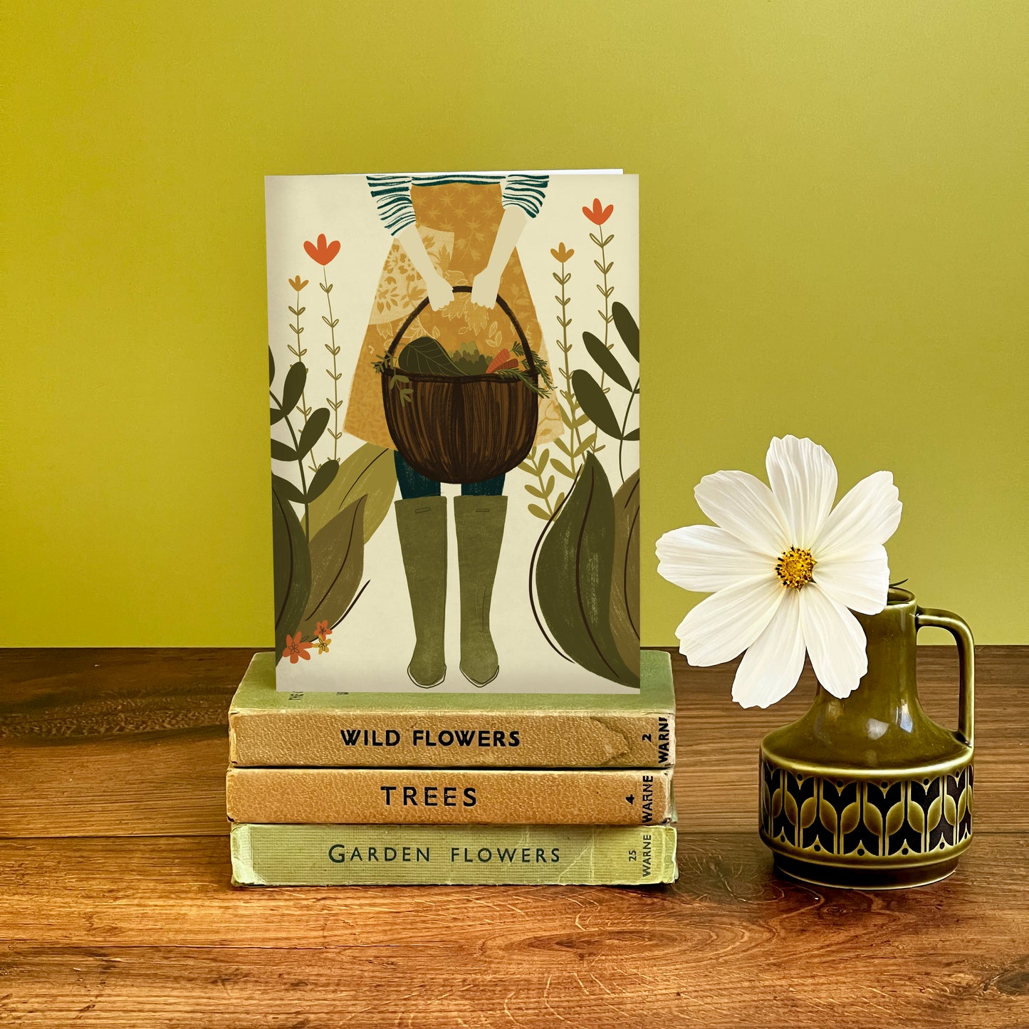 Gardener Woman Card