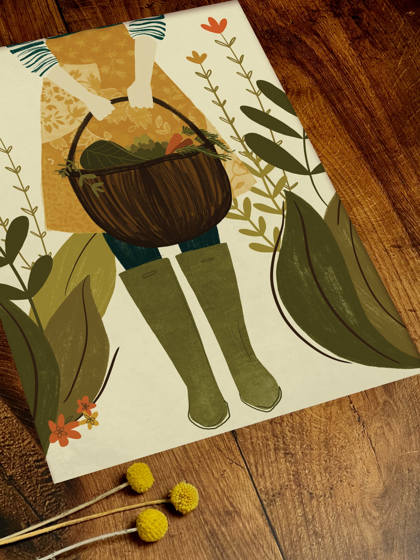 Gardener Woman A4 | A3 | A2 Print