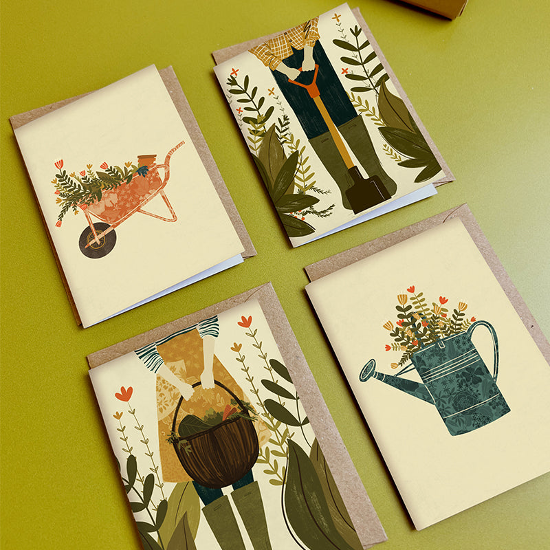 Gardening Mini Notecard Set